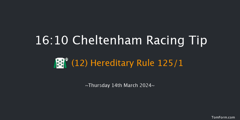 Cheltenham  16:10 Handicap Chase (Class 1)
21f Wed 13th Mar 2024