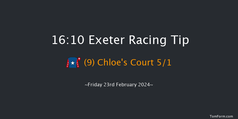 Exeter  16:10 Handicap Hurdle
(Class 4) 23f Sun 11th Feb 2024