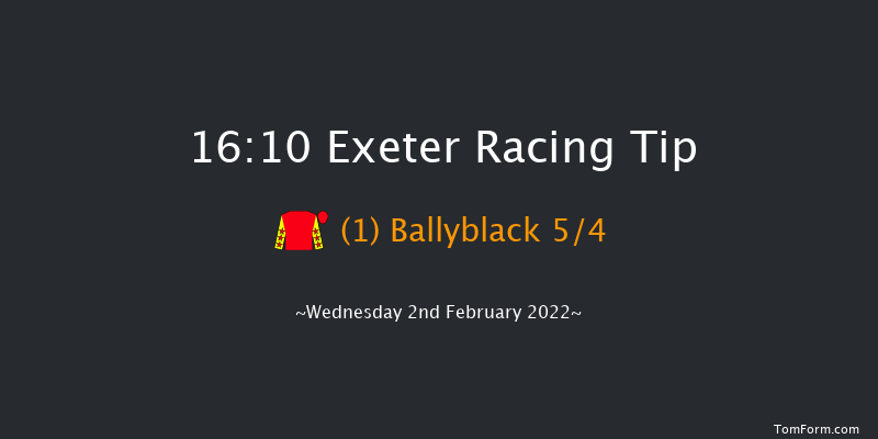 Exeter 16:10 Maiden Hurdle (Class 4) 22f Tue 18th Jan 2022