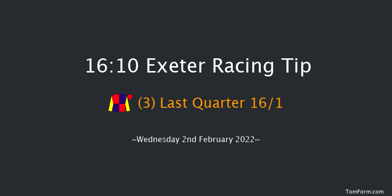 Exeter 16:10 Maiden Hurdle (Class 4) 22f Tue 18th Jan 2022