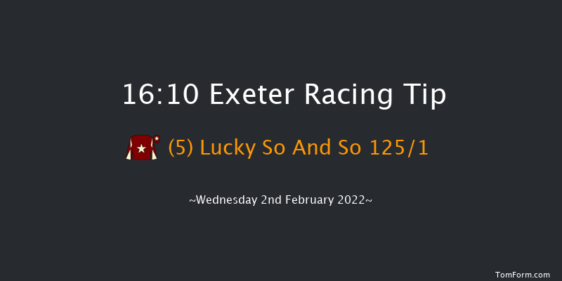 Exeter 16:10 Maiden Hurdle (Class 4) 22f Tue 18th Jan 2022