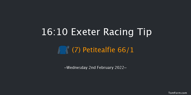 Exeter 16:10 Maiden Hurdle (Class 4) 22f Tue 18th Jan 2022