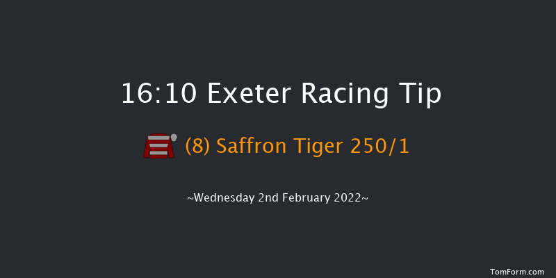 Exeter 16:10 Maiden Hurdle (Class 4) 22f Tue 18th Jan 2022