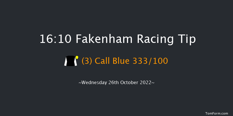 Fakenham 16:10 Handicap Hurdle (Class 5) 20f Fri 14th Oct 2022