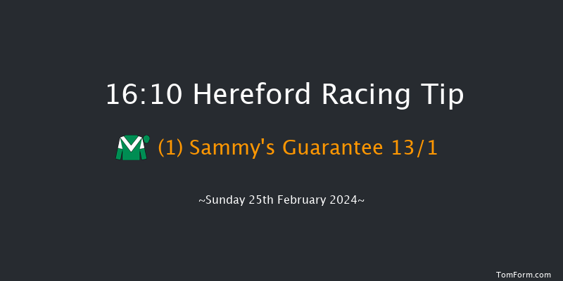 Hereford  16:10 Handicap Hurdle (Class 4)
20f Wed 14th Feb 2024