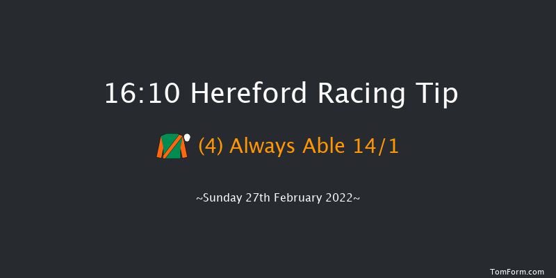 Hereford 16:10 Handicap Hurdle (Class 5) 22f Wed 16th Feb 2022