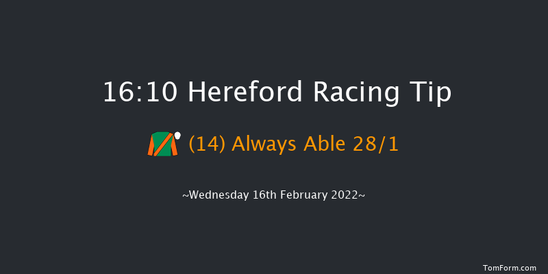 Hereford 16:10 Handicap Hurdle (Class 4) 20f Mon 31st Jan 2022