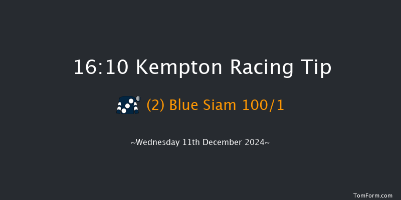 Kempton  16:10 Stakes (Class 5) 8f Wed 4th Dec 2024