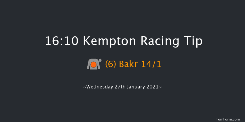 Unibet New Instant Roulette Maiden Stakes (Div 1) Kempton 16:10 Maiden (Class 5) 7f Mon 25th Jan 2021