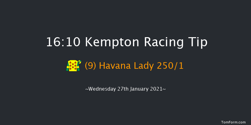 Unibet New Instant Roulette Maiden Stakes (Div 1) Kempton 16:10 Maiden (Class 5) 7f Mon 25th Jan 2021