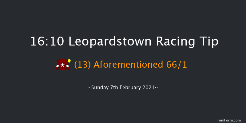 Gaelic Plant Hire Leopardstown Handicap Chase (Grade A) Leopardstown 16:10 Handicap Chase 21f Sat 6th Feb 2021