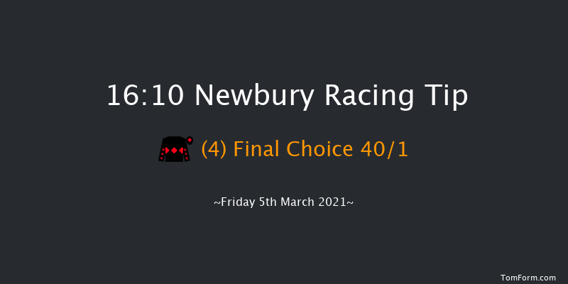 Federation Of Bloodstock Agents Conditional Jockeys' Handicap Hurdle Newbury 16:10 Handicap Hurdle (Class 4) 20f Sun 21st Feb 2021