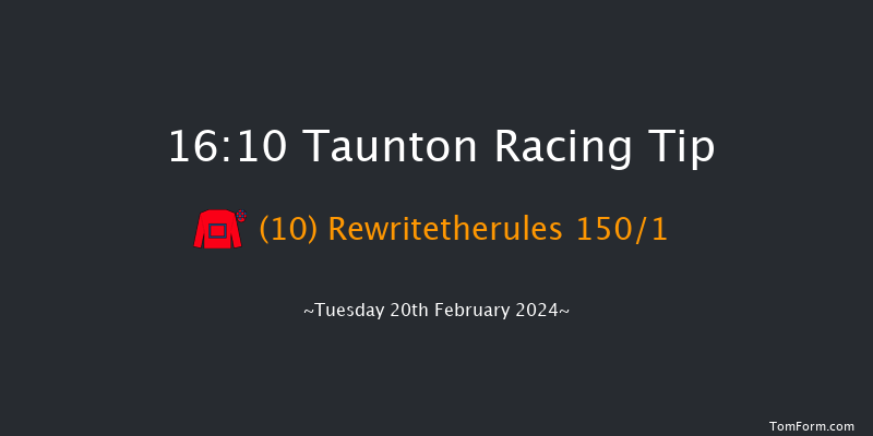 Taunton  16:10 Hunter Chase
(Class 5) 23f Tue 6th Feb 2024