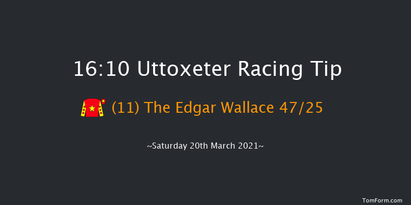 DE14 Novices' Hurdle (GBB Race) Uttoxeter 16:10 Maiden Hurdle (Class 4) 20f Sun 21st Feb 2021