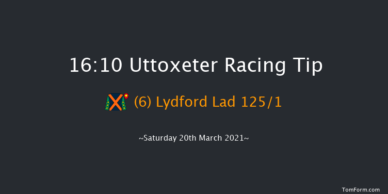 DE14 Novices' Hurdle (GBB Race) Uttoxeter 16:10 Maiden Hurdle (Class 4) 20f Sun 21st Feb 2021