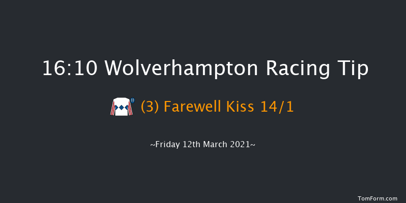 Betway Classified Stakes (Div 1) Wolverhampton 16:10 Stakes (Class 6) 6f Mon 8th Mar 2021