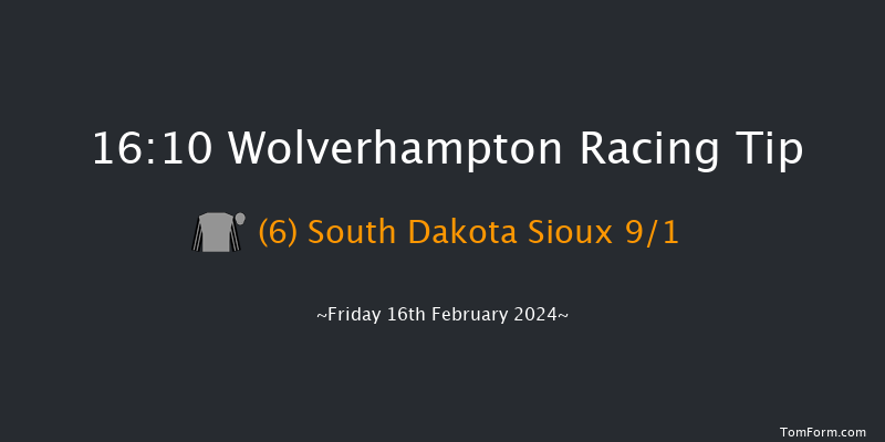 Wolverhampton  16:10 Handicap (Class 6) 6f Mon 12th Feb 2024