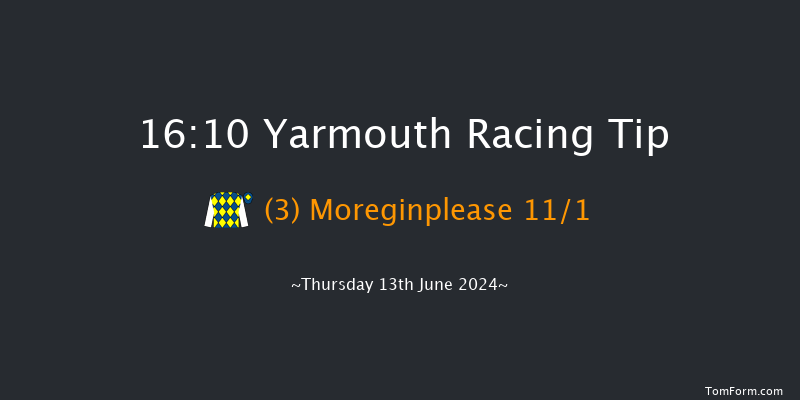 Yarmouth  16:10 Handicap
(Class 6) 6f Wed 12th Jun 2024