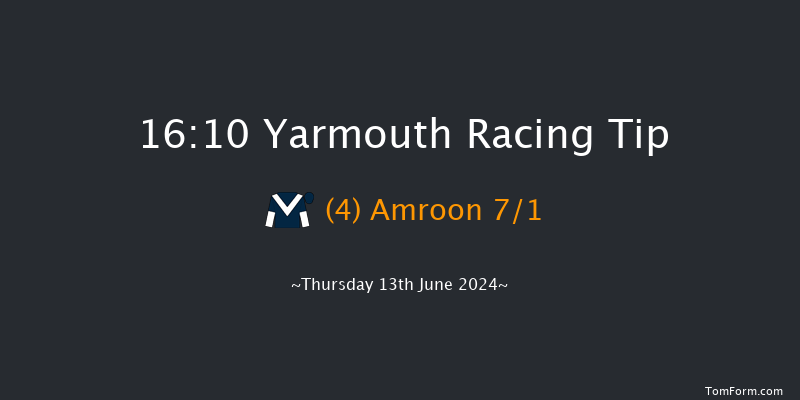 Yarmouth  16:10 Handicap
(Class 6) 6f Wed 12th Jun 2024