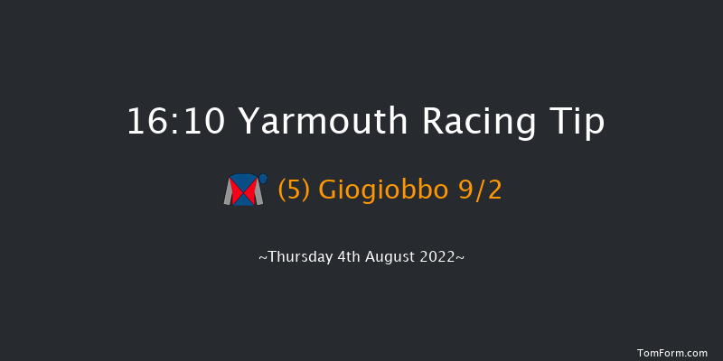 Yarmouth 16:10 Handicap (Class 4) 6f Wed 3rd Aug 2022