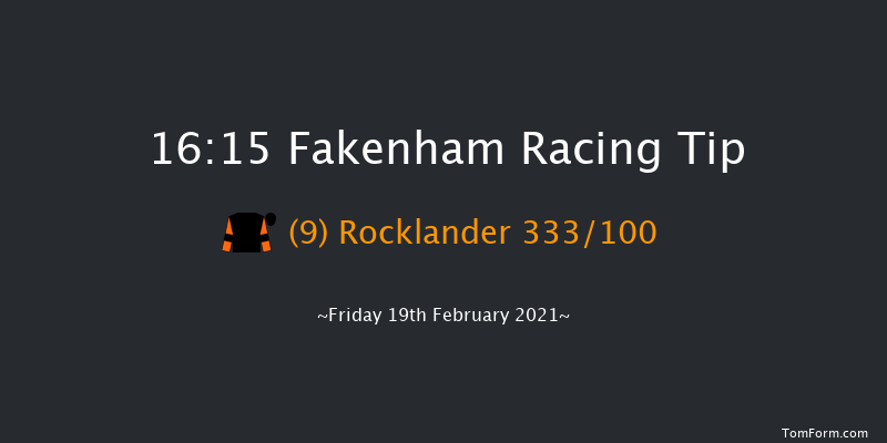 William Bulwer Long Memorial 'Grassroots' Hunters' Chase Fakenham 16:15 Hunter Chase (Class 5) 24f Thu 28th Jan 2021