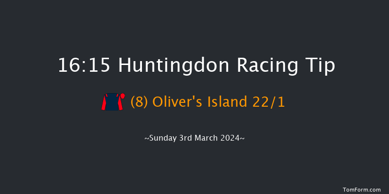 Huntingdon  16:15 Handicap Hurdle (Class 5)
25f Thu 8th Feb 2024