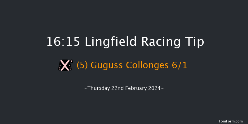 Lingfield  16:15 Handicap Chase (Class 5)
24f Mon 19th Feb 2024