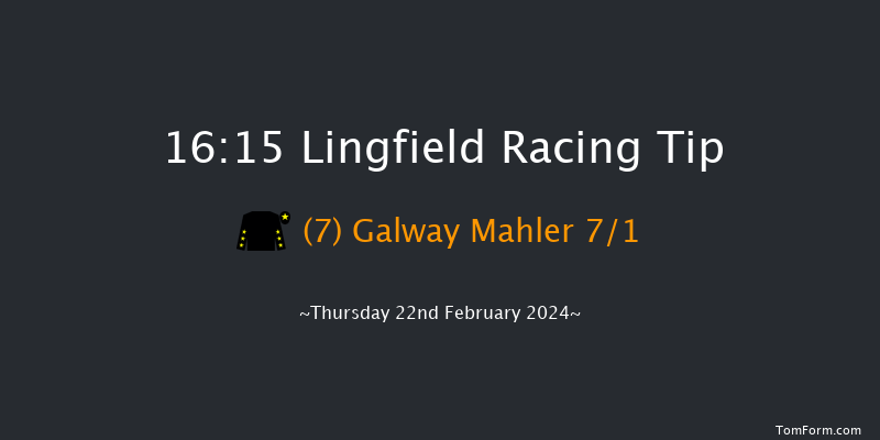 Lingfield  16:15 Handicap Chase (Class 5)
24f Mon 19th Feb 2024