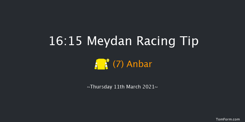 Mina By Azizi Conditions Stakes Meydan 16:15 1m 7 run Mina By Azizi Conditions Stakes Sat 6th Mar 2021