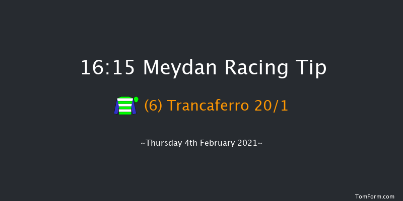 Firebreak Stakes Sponsored By DP World UAE Region Group 3 Stakes - Dirt Meydan 16:15 1m 6 run Firebreak Stakes Sponsored By DP World UAE Region Group 3 Stakes - Dirt Thu 21st Jan 2021