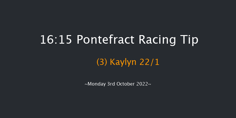 Pontefract 16:15 Maiden (Class 3) 12f Thu 22nd Sep 2022