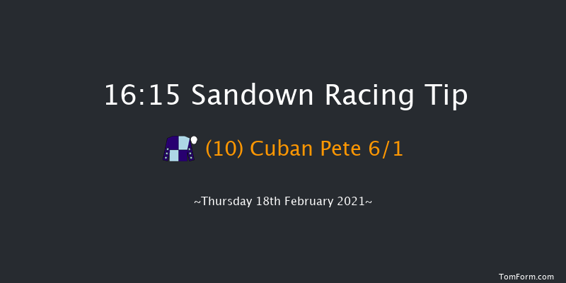 Littleworth Handicap Chase Sandown 16:15 Handicap Chase (Class 3) 24f Sat 6th Feb 2021