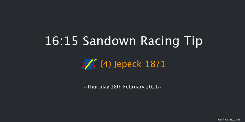 Littleworth Handicap Chase Sandown 16:15 Handicap Chase (Class 3) 24f Sat 6th Feb 2021