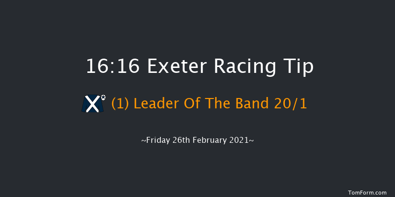 Exeter On Haldon Hill Standard Open NH Flat Race (GBB Race) Exeter 16:16 NH Flat Race (Class 5) 17f Sun 14th Feb 2021