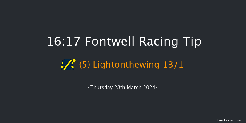 Fontwell  16:17 Handicap Chase (Class 5)
26f Mon 18th Mar 2024