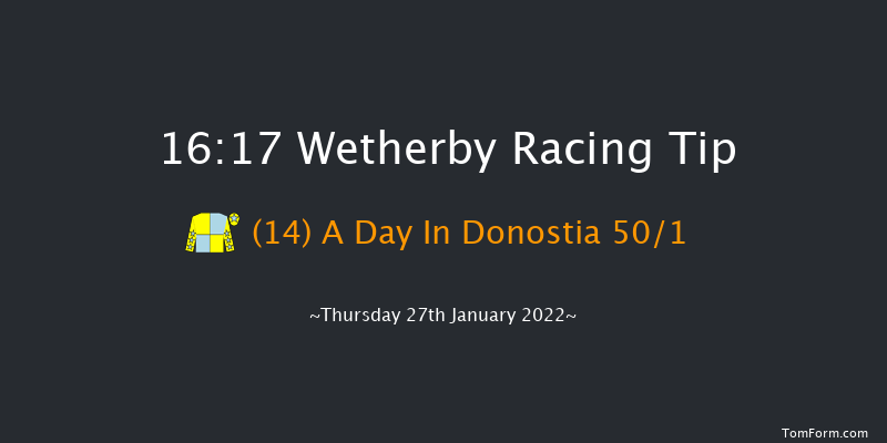 Wetherby 16:17 Handicap Hurdle (Class 5) 24f Sat 15th Jan 2022