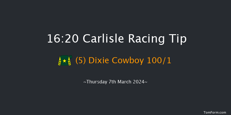 Carlisle  16:20 Novices Hurdle (Class 4)
17f Mon 19th Feb 2024