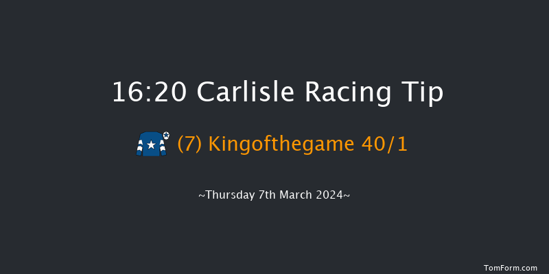 Carlisle  16:20 Novices Hurdle (Class 4)
17f Mon 19th Feb 2024