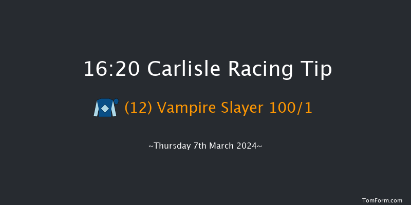 Carlisle  16:20 Novices Hurdle (Class 4)
17f Mon 19th Feb 2024