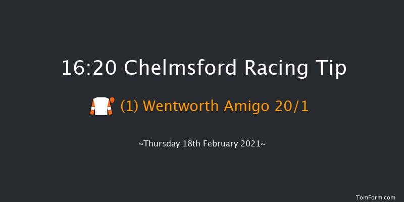 tote Placepot Your First Bet Apprentice Handicap Chelmsford 16:20 Handicap (Class 6) 5f Fri 12th Feb 2021