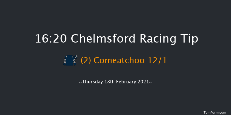 tote Placepot Your First Bet Apprentice Handicap Chelmsford 16:20 Handicap (Class 6) 5f Fri 12th Feb 2021