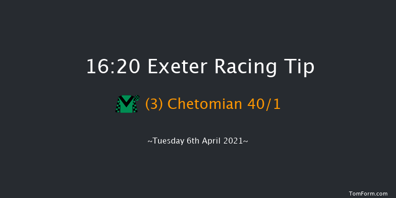 Follow RacingTV On Twitter Novices' Selling Hurdle (GBB Race) Exeter 16:20 Selling Hurdle (Class 4) 18f Tue 9th Mar 2021