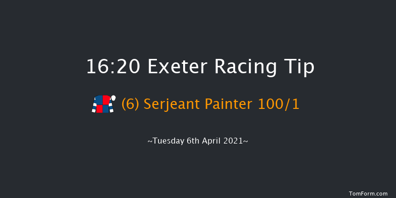 Follow RacingTV On Twitter Novices' Selling Hurdle (GBB Race) Exeter 16:20 Selling Hurdle (Class 4) 18f Tue 9th Mar 2021