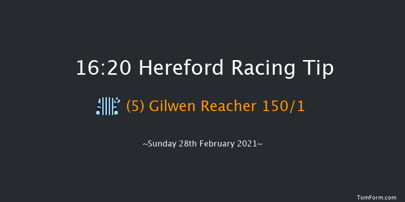 Central Roofing Novices' Hurdle (GBB Race) Hereford 16:20 Maiden Hurdle (Class 4) 26f Wed 17th Feb 2021