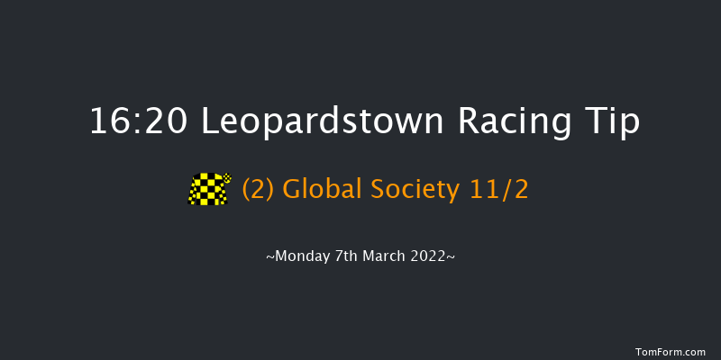 Leopardstown 16:20 Maiden Chase 17f Sun 6th Mar 2022