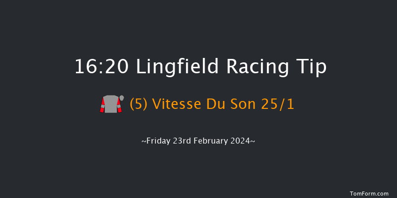 Lingfield  16:20 Handicap
(Class 6) 8f Thu 22nd Feb 2024