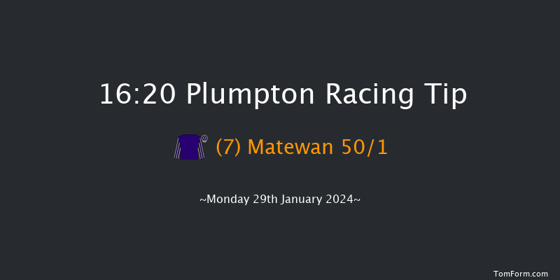 Plumpton  16:20 Handicap Hurdle (Class 5)
16f Mon 22nd Jan 2024