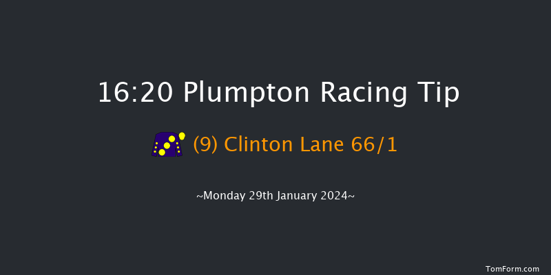 Plumpton  16:20 Handicap Hurdle (Class 5)
16f Mon 22nd Jan 2024