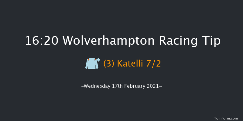 Heed Your Hunch At Betway Handicap (Div 1) Wolverhampton 16:20 Handicap (Class 6) 6f Mon 15th Feb 2021