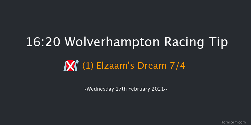 Heed Your Hunch At Betway Handicap (Div 1) Wolverhampton 16:20 Handicap (Class 6) 6f Mon 15th Feb 2021